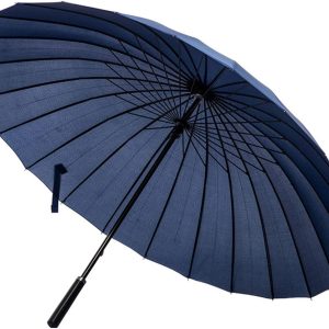 Umbrella for Rain Fashion Large Size 24 Ribs Long Handle Straight Anti-UV Sun Windproof Stick Umbrella