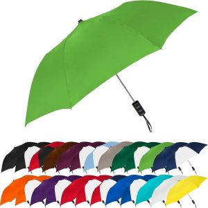 UMBRELLAS The  Popular Style 42" Automatic Open Compact Travel Umbrella for Rain, , Sturdy Lightweight Small Portable Folding Umbrella for Men and Women