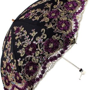 Flower Lace Parasols for Wedding Party Lace Bridal Umbrella