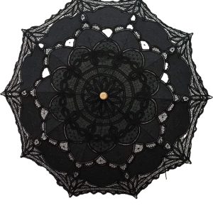 Large Lace Wedding Umbrella Parasol for Bridal Party Dration